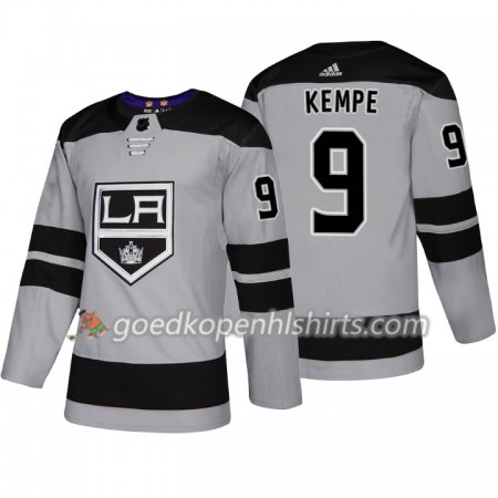 Los Angeles Kings Adrian Kempe 9 Adidas 2018-2019 Alternate Authentic Shirt - Mannen